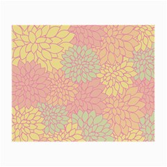 Floral Pattern Small Glasses Cloth (2-side) by Valentinaart