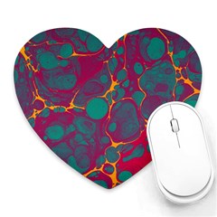 Pattern Heart Mousepads