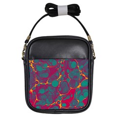 Pattern Girls Sling Bags