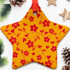 Floral Pattern Ornament (star) by Valentinaart