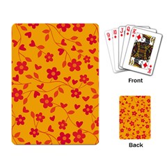 Floral pattern Playing Card