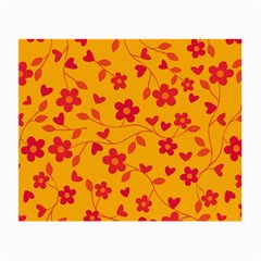 Floral pattern Small Glasses Cloth (2-Side)