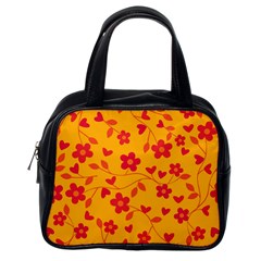 Floral pattern Classic Handbags (One Side)