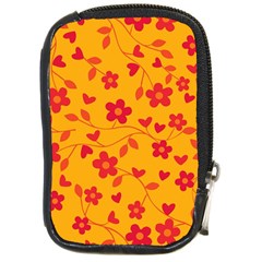 Floral pattern Compact Camera Cases