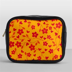 Floral pattern Mini Toiletries Bags