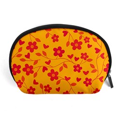 Floral pattern Accessory Pouches (Large) 