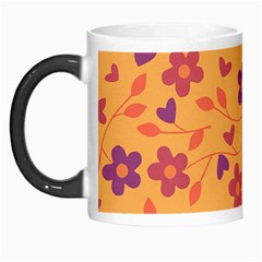 Floral Pattern Morph Mugs by Valentinaart