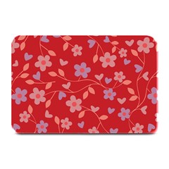 Floral Pattern Plate Mats by Valentinaart