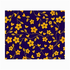 Floral Pattern Small Glasses Cloth (2-side) by Valentinaart