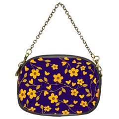 Floral Pattern Chain Purses (two Sides)  by Valentinaart