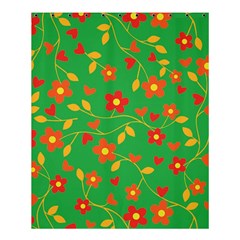 Floral Pattern Shower Curtain 60  X 72  (medium)  by Valentinaart