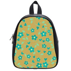 Floral Pattern School Bags (small) 