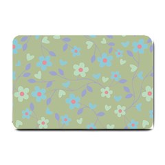 Floral Pattern Small Doormat 