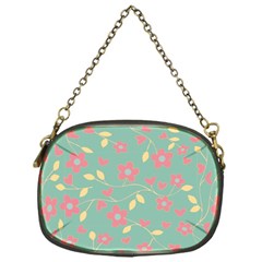 Floral Pattern Chain Purses (one Side)  by Valentinaart