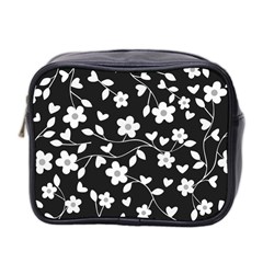 Floral Pattern Mini Toiletries Bag 2-side by Valentinaart