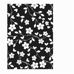 Floral Pattern Large Garden Flag (two Sides) by Valentinaart