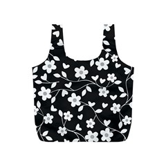 Floral Pattern Full Print Recycle Bags (s)  by Valentinaart