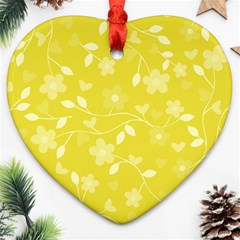 Floral Pattern Ornament (heart) by Valentinaart