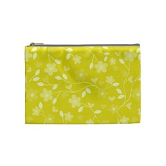 Floral Pattern Cosmetic Bag (medium)  by Valentinaart