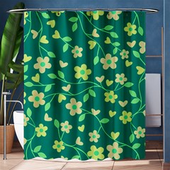 Floral Pattern Shower Curtain 60  X 72  (medium)  by Valentinaart