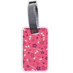 Floral pattern Luggage Tags (One Side)  Front