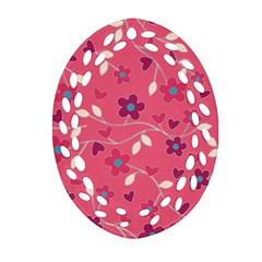 Floral Pattern Ornament (oval Filigree)