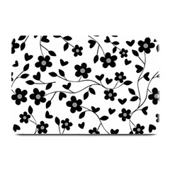 Floral Pattern Plate Mats by Valentinaart