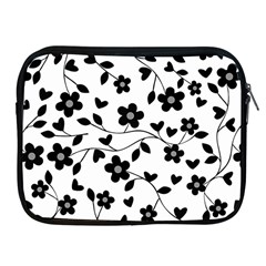 Floral Pattern Apple Ipad 2/3/4 Zipper Cases