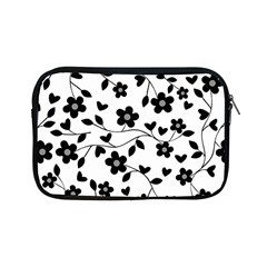 Floral Pattern Apple Ipad Mini Zipper Cases by Valentinaart