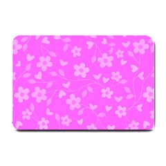 Floral Pattern Small Doormat  by Valentinaart