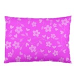 Floral pattern Pillow Case (Two Sides) Back