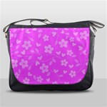 Floral pattern Messenger Bags Front