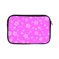 Floral Pattern Apple Ipad Mini Zipper Cases by Valentinaart