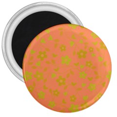 Floral Pattern 3  Magnets by Valentinaart