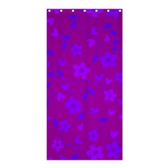 Floral Pattern Shower Curtain 36  X 72  (stall)  by Valentinaart