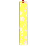 Floral pattern Large Book Marks Front