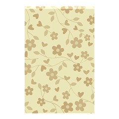 Floral Pattern Shower Curtain 48  X 72  (small)  by Valentinaart