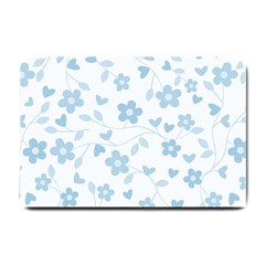 Floral Pattern Small Doormat  by Valentinaart