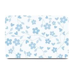 Floral Pattern Plate Mats by Valentinaart