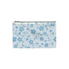 Floral Pattern Cosmetic Bag (small)  by Valentinaart