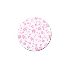 Floral Pattern Golf Ball Marker by Valentinaart