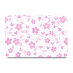 Floral Pattern Plate Mats