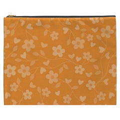 Floral Pattern Cosmetic Bag (xxxl)  by Valentinaart