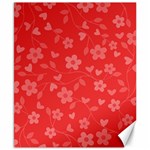 Floral pattern Canvas 8  x 10  8.15 x9.66  Canvas - 1