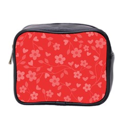 Floral pattern Mini Toiletries Bag 2-Side