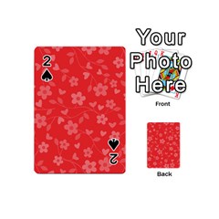 Floral pattern Playing Cards 54 (Mini) 