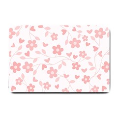 Floral Pattern Small Doormat  by Valentinaart