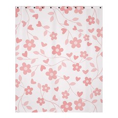 Floral Pattern Shower Curtain 60  X 72  (medium)  by Valentinaart