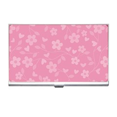 Floral Pattern Business Card Holders