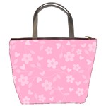 Floral pattern Bucket Bags Back